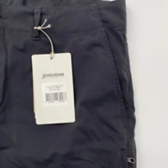 Houdini Women's Liquid Rock Shorts Black sz L Outdoors Hiking Beach Lightweight - Picture 5 of 11